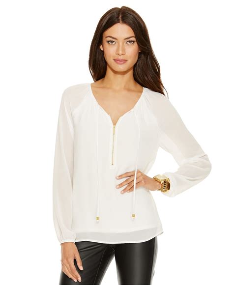 michael kors womens lingerie|michael kors blouses at macy's.